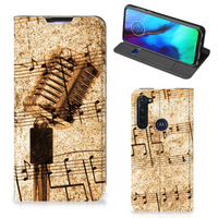 Motorola Moto G Pro Stand Case Bladmuziek - thumbnail