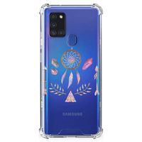 Samsung Galaxy A21s Stevig Bumper Hoesje Boho Dreamcatcher