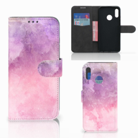 Hoesje Honor 10 Lite Pink Purple Paint