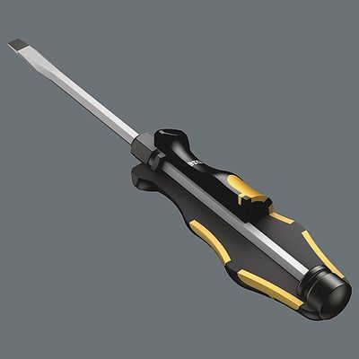 Wera 932 A Werkplaats Platte schroevendraaier Kopbreedte: 7 mm Koplengte: 125 mm DIN 5264-A, DIN ISO 2380