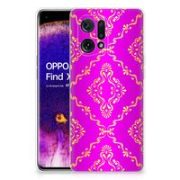 Siliconen Hoesje OPPO Find X5 Barok Roze