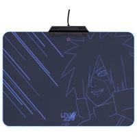 Lexip Naruto Shippuden Madara Destruction Gaming muismat Verlicht Zwart, Blauw