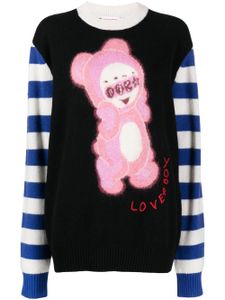 Charles Jeffrey Loverboy pull en maille intarsia - Noir