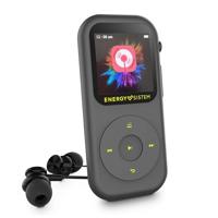 Energy Sistem Mobiele telefoon MP4-speler (16 GB, Bluetooth, geïntegreerde FM-radio, microSD 128 GB) grijs