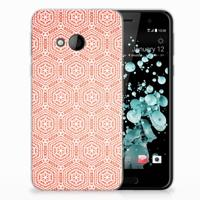 HTC U Play TPU bumper Pattern Orange