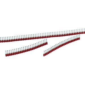 Jokari T60110 Adereindhulzen 1 mm² Rood 500 stuk(s)