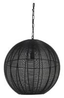 Light & Living Hanglamp Amarah 50cm, mat zwart - thumbnail