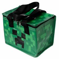 Kleine lunch koeltas - Minecraft print - 21 x 15 x 14 cm - 4,4 liter - Koeltas