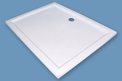 Badstuber Viva douchebak 140x90cm mineraalmarmer Badstuber Viva douchebak 140x90cm mineraalmarmer