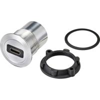 TRU COMPONENTS TC-9534336 USB-inbouwbus 3.1 Bus, inbouw USB-C 3.1-bus naar USB-A 3.0-bus Paneeldikte: 1-10 mm Inhoud: 1 stuk(s) - thumbnail