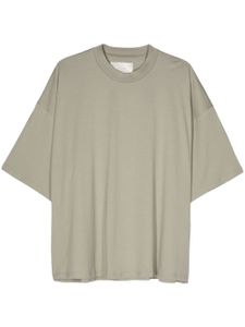 Studio Nicholson t-shirt Piu en coton - Vert