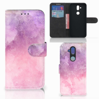 Hoesje Nokia 8.1 Pink Purple Paint