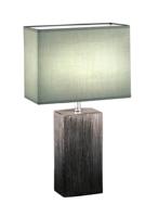 Fischer & Honsel Strakke schemerlamp Flens zwart 50cm 50560 - thumbnail