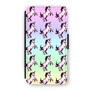 Musketon Unicorn: iPhone XS Flip Hoesje