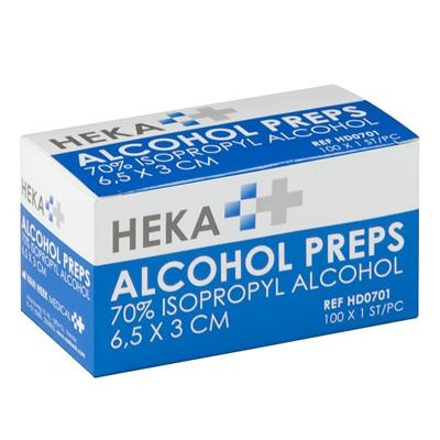 Alcohol doekjes - Alcohol doekjes - 100 stuks