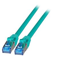 EFB RJ45 Patchkabel S/FTP, Cat.6A, Cat7 TPE Superflex, 1m, groen