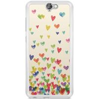 HTC One A9 hoesje - Hartjes