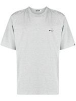 A BATHING APE® t-shirt en coton à patch logo - Gris