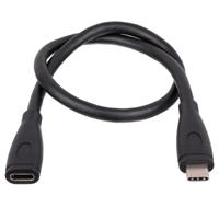 Akyga AK-USB-32 USB-kabel USB 3.2 Gen 2 (3.1 Gen 2) 0,3 m USB C Zwart - thumbnail