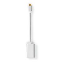 Nedis USB-C Adapter | USB-C Male naar DisplayPort Female / USB-C Female | 0.2 m | 1 stuks - CCTB64480AL02 CCTB64480AL02