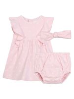 Givenchy Kids ensemble robe-culotte-bandeau - Rose