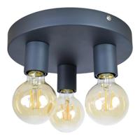 Urban Interiors Triple - Plafondlamp - Zwart