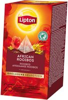 Lipton thee Exclusive Selection, Afrikaanse Rooibos, doos van 25 zakjes