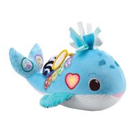 VTech Baby Knuffel en Leer Walvis + Licht en Geluid