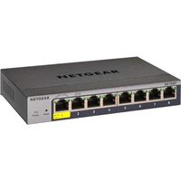 NETGEAR GS108Tv3 Managed L2 Gigabit Ethernet (10/100/1000) Grijs - thumbnail