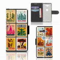 Sony Xperia XZ2 Compact Flip Cover Postzegels