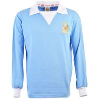 Manchester City Retro Voetbalshirt League Cup 1976