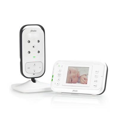 Alecto DVM-73 Babyfoon met camera en 2.4' kleurenscherm, wit/antraciet