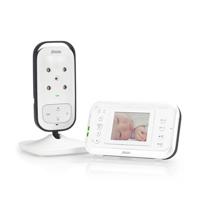 Alecto DVM-73 Babyfoon met camera en 2.4' kleurenscherm, wit/antraciet