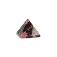 Edelsteen Piramide Rhodoniet - 25 mm - thumbnail