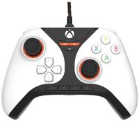 Snakebyte Gamepad Pro X wit - bekabelde Xbox Series X|S & PC controller met Hall-Effect sensoren, audiopaneel, extra toetsen, trigger-stops