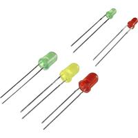 TRU Components 1565565 VK-84523 LED-assortiment groen, rood, geel rond 3 mm, 5 mm