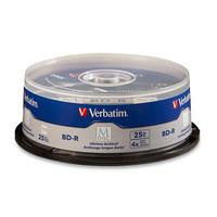 Verbatim 98909 Lees/schrijf blu-ray disc BD-R 25 GB 25 stuk(s)