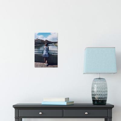 Foto op aluminium afdrukken - Wit (ChromaLuxe) - 20 x 30 cm