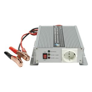 HQ 12V-230V 600W netvoeding & inverter Auto Zilver