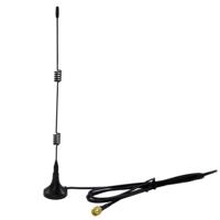 Premiertek MP-7DBI-150CM netwerkantenne Omnidirectionele antenne RP-SMA - netwerkantennes (7 dBi, 2,4 GHz, Omnidirectionele antenne, RP-SMA, mannelijke connector/vrouwelijke connector, 1,5 m)