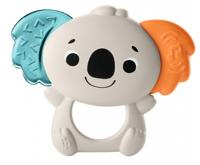 Fisher-Price bijtring Koala 13 cm rubber ivoorwit/