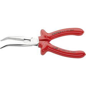 Knipex 26 27 200 VDE Platte rondbektang 40° gebogen 200 mm