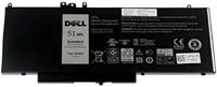 DELL 4-Cell 51 Whr Li-Ion (Li-ion) oplaadbare batterij - oplaadbare batterijen (51 Wh, lithium-ion batterij, zwart, 1 stuk())
