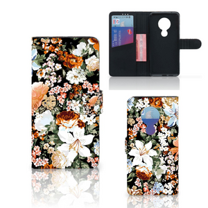 Hoesje voor Nokia 7.2 | Nokia 6.2 Dark Flowers