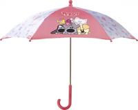 Bambolino Toys kinderparaplu Woezel & Pip 66 cm polyester roze