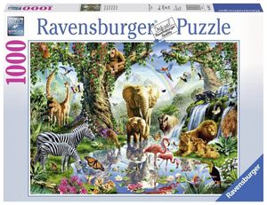 Ravensburger puzzel 1000 stukjes Avonturen in de jungle