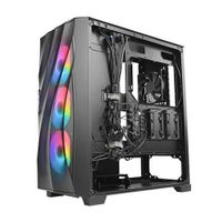 Antec DF700 Flux Midi Tower Zwart - thumbnail