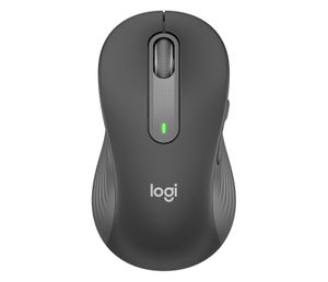 Logitech Signature M650 L Linkshandige Draadloze Muis - Voor grotere, linkerhanden, 2 jaar batterijduur, stil klikken, aanpasbare zijknoppen, Bluetooth, compatibel met meerdere apparaten