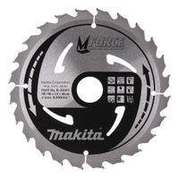 Makita Accessoires Cirkelzaagblad | Hout | Mforce | 190X30X2,0 24T15G - B-32041