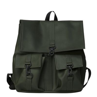 Rains Original MSN Cargo Bag green Laptoprugzak